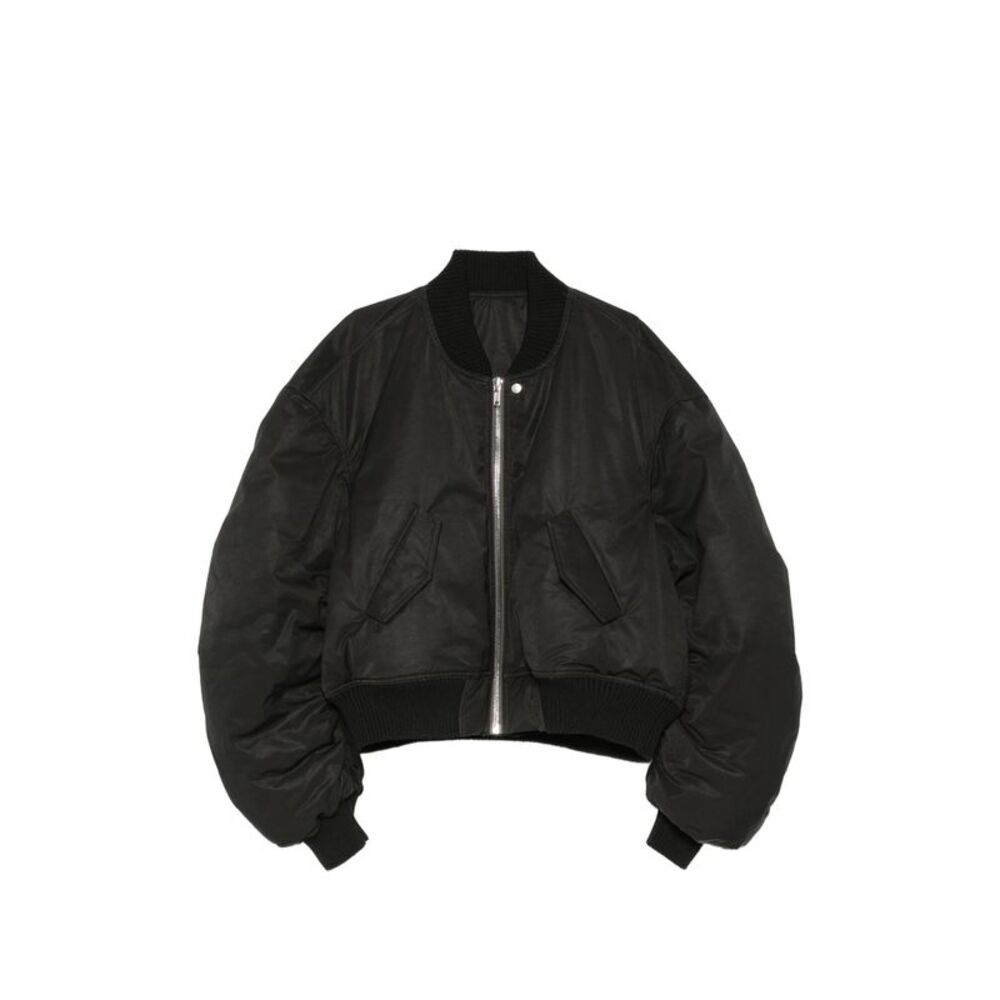 Rick Owens Black Jackets - Bomber Jackets Men